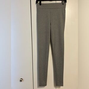 LOFT Light Grey Herringbone Ponte Legging